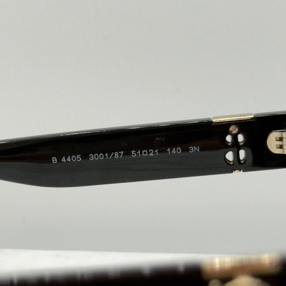 Burberry BE4405 300187 Sunglasses Black Frame Dark Grey Lens 51mm - Picture 9 of 12